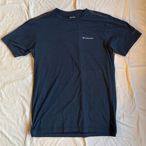 Men’s Blue Columbia Omni-Shade Tshirt